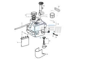 NRG PUREJET 50 drawing Fuel Tank