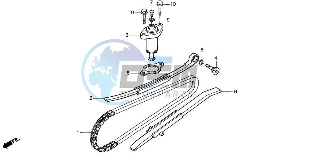 CAM CHAIN/TENSIONER