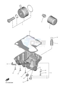 YZF-R6 YZF600 R6 (BN64) drawing OIL CLEANER