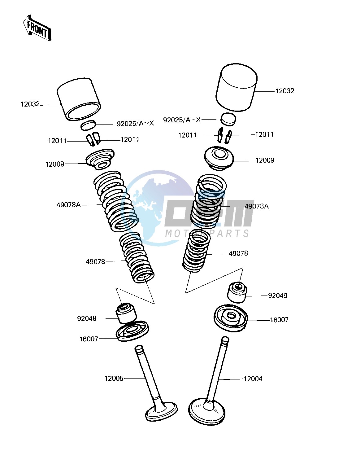 VALVES -- 81 -82 KZ750-E2_E3- -