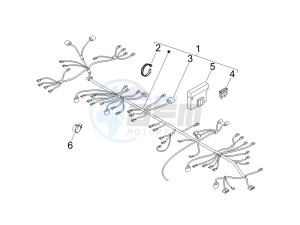 Stalker 50 drawing Main cable harness