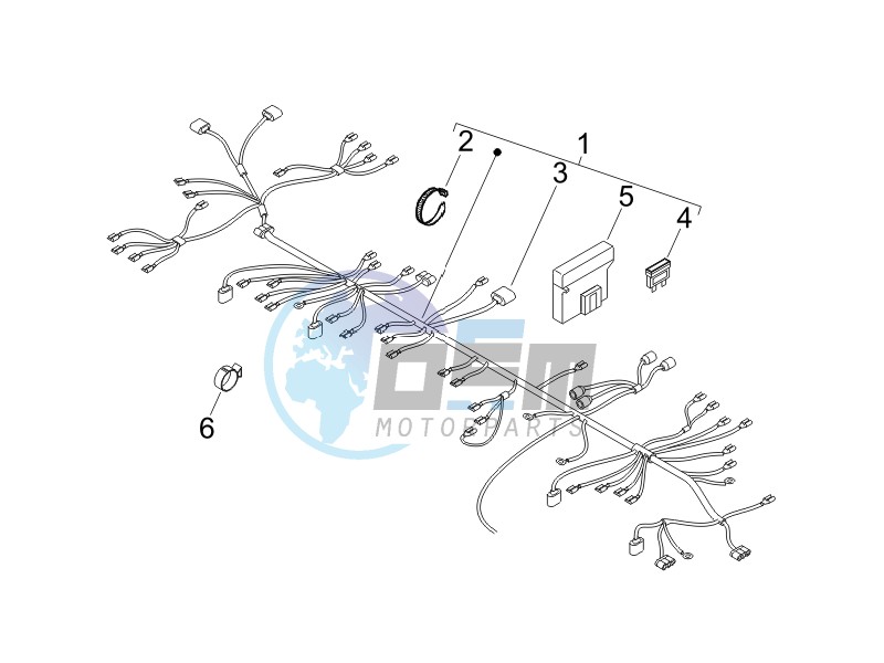 Main cable harness