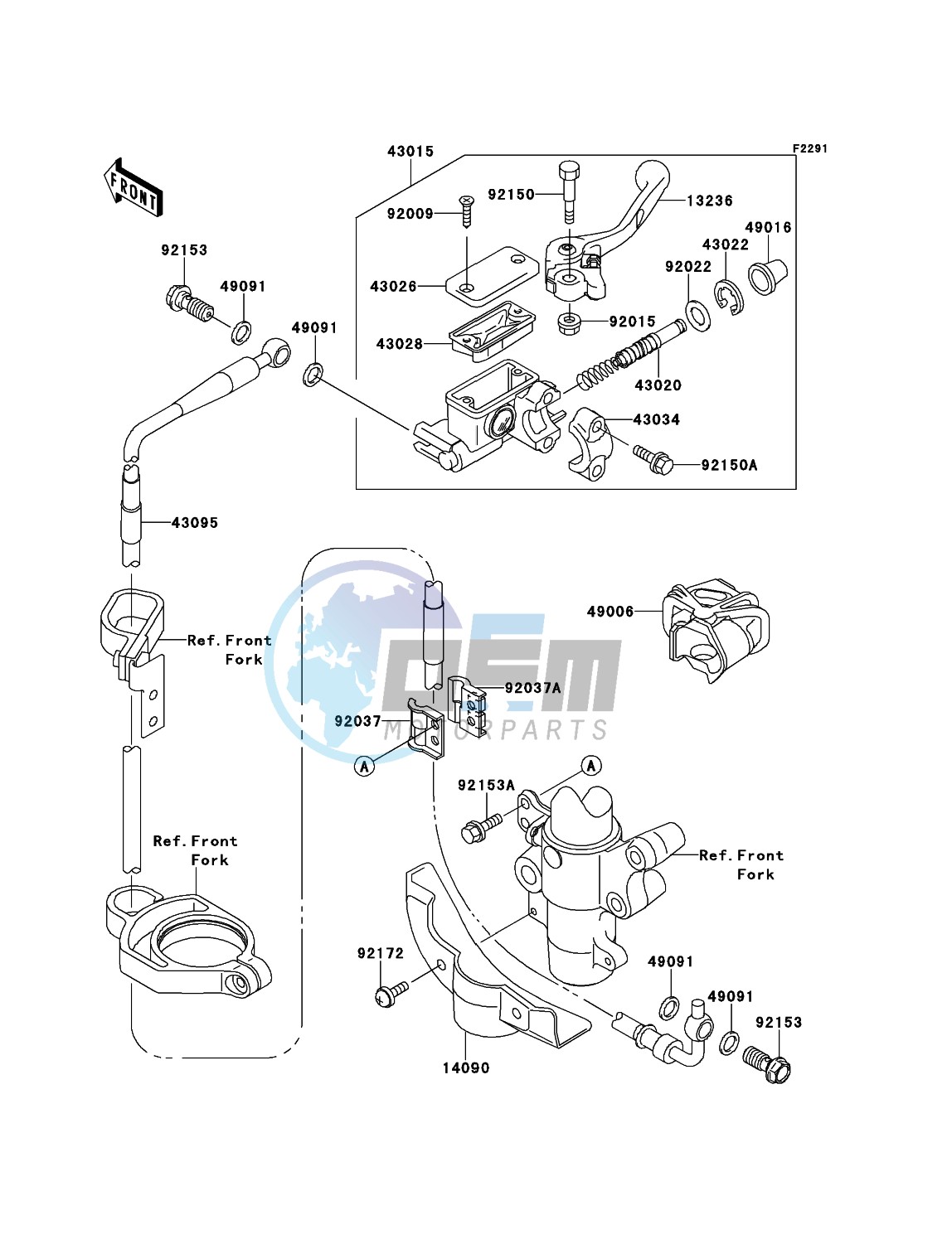 Front Master Cylinder