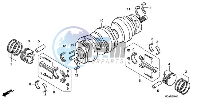 CRANKSHAFT/PISTON