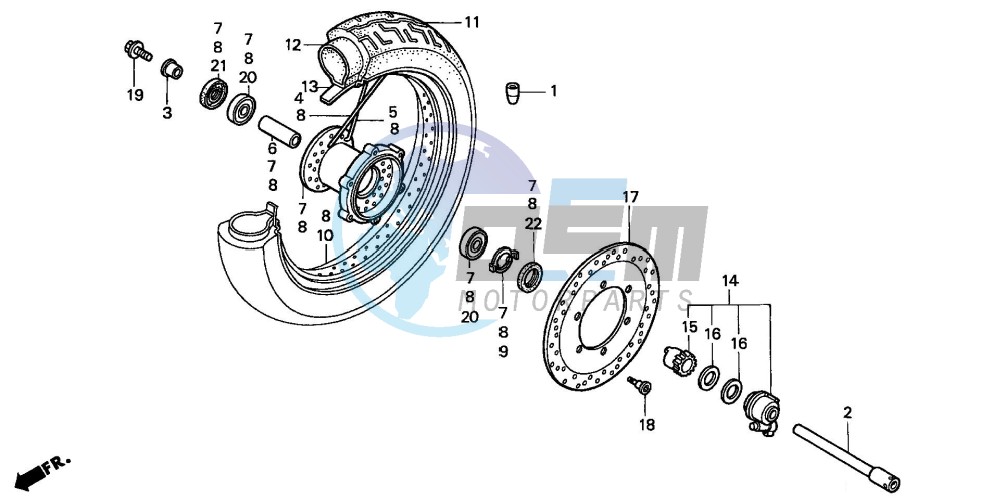 FRONT WHEEL