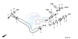 NSA700A9 France - (F / CMF MME) drawing WATER PIPE