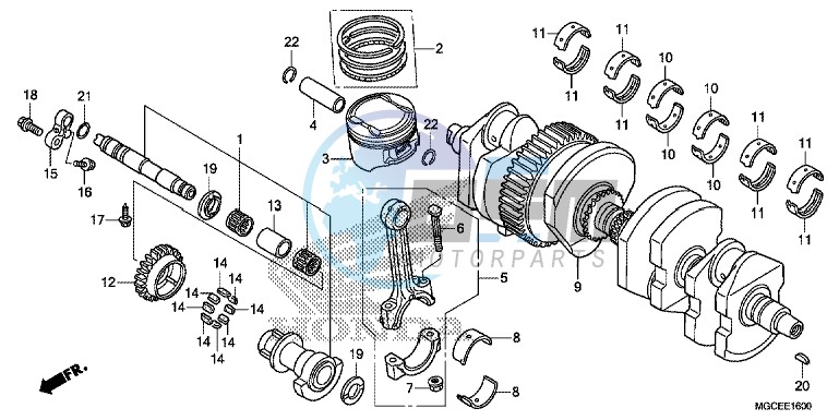 CRANKSHAFT/PISTON