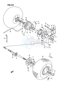 LT-F160 (P28) drawing REAR WHEEL