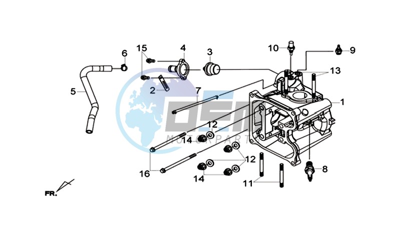 CYLINDER HEAD KPL.