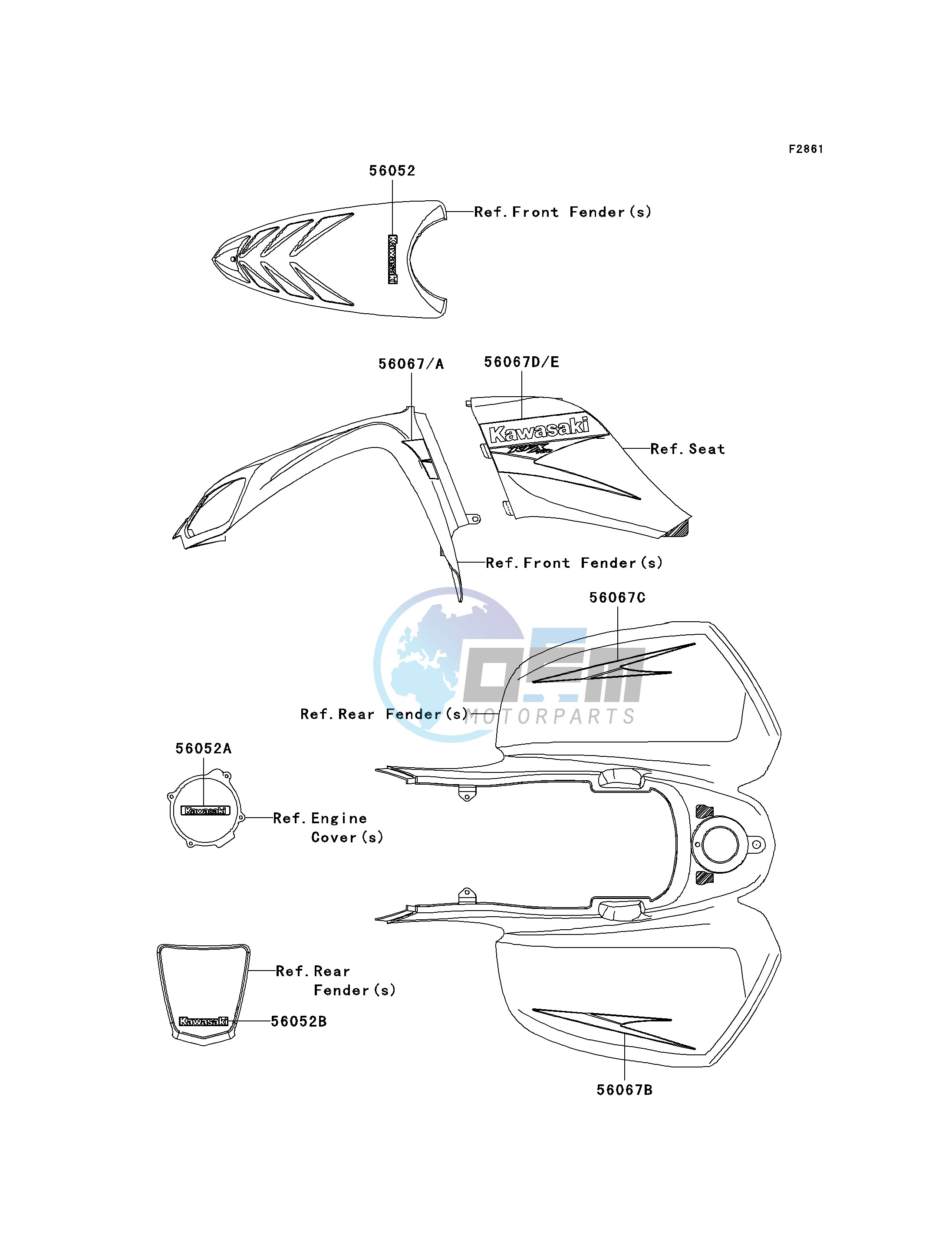 DECALS-- B6F- -