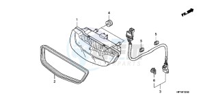 NC750DH NC750D ED drawing FRAME BODY