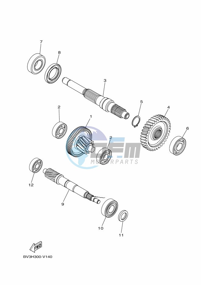 FRONT BRAKE CALIPER