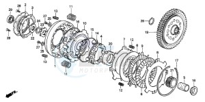 C90ST 70 drawing CLUTCH