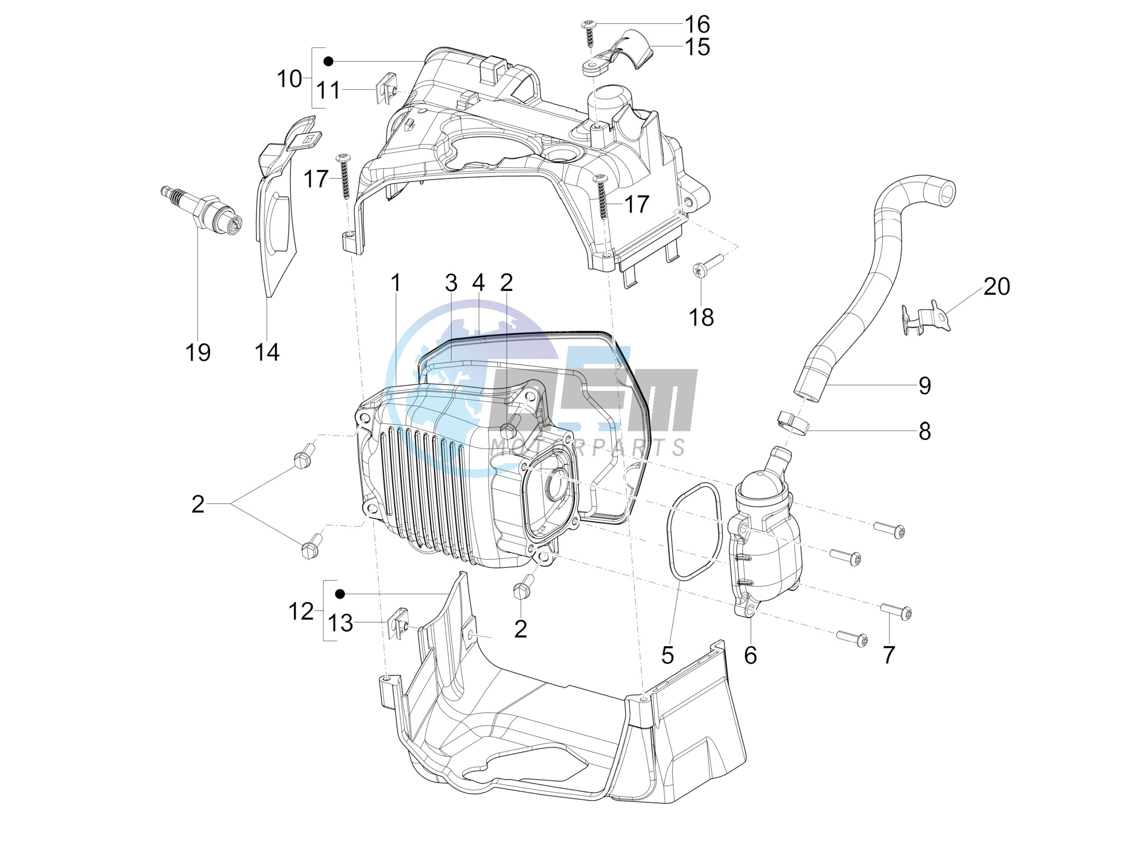 Cylinder head cover