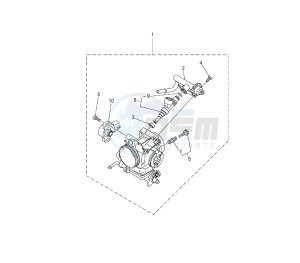 XT Z TENERE 660 drawing INJECTION SYSTEM