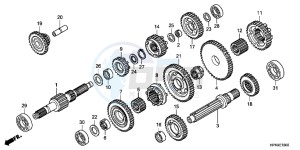 TRX420TMC drawing TRANSMISSION