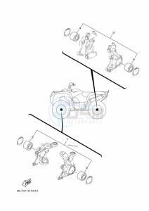 YFM700FWAD GRIZZLY 700 EPS (BLTU) drawing MAINTENANCE PARTS KIT