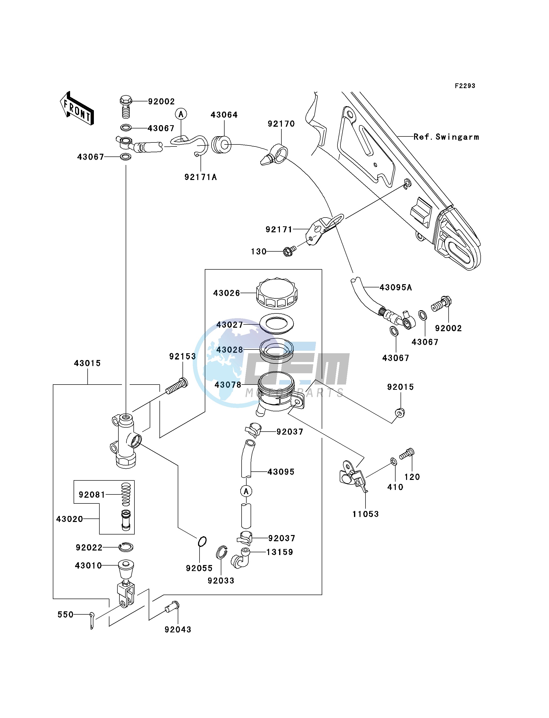 REAR MASTER CYLINDER