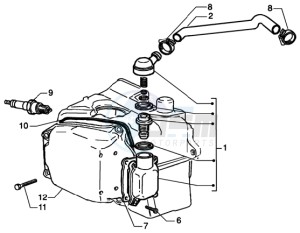 Runner 200 VXR 4t drawing Oil drain valve