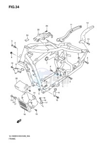 VL1500 (E3-E28) drawing FRAME