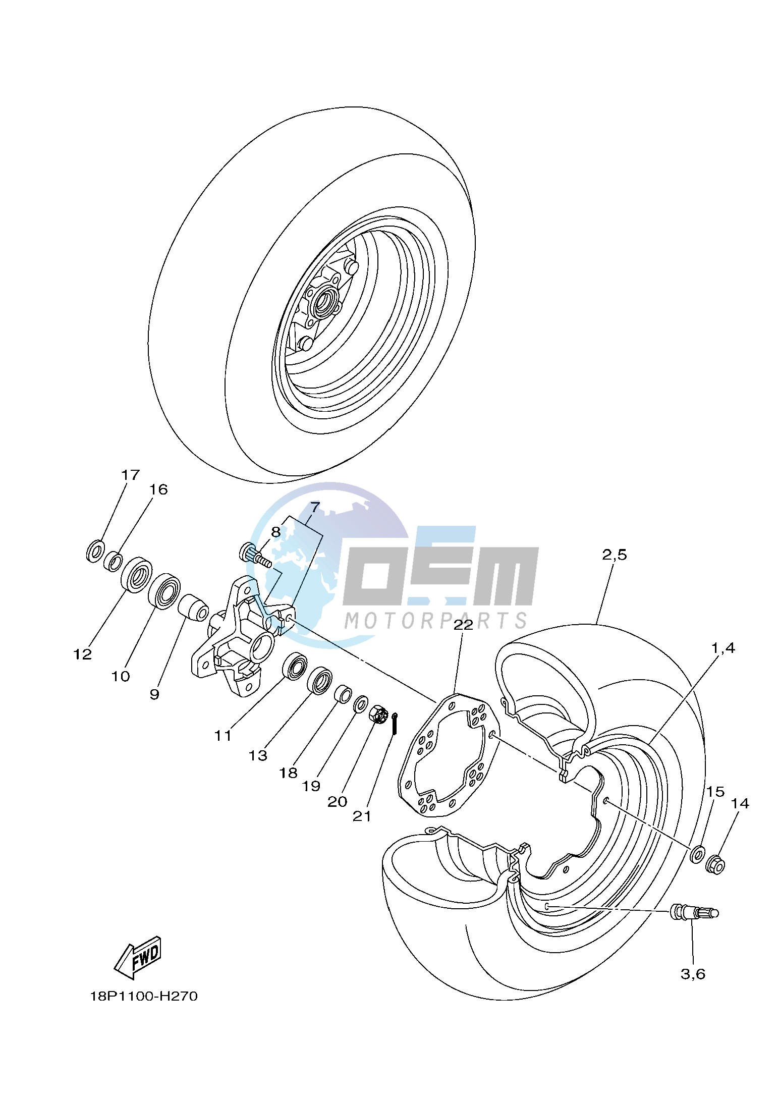 FRONT WHEEL