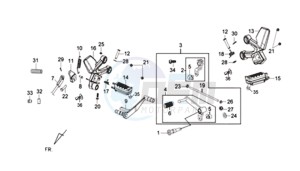 WOLF 125 SBN drawing BRAKE PEDAL CPL