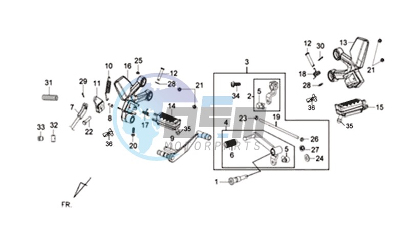 BRAKE PEDAL CPL