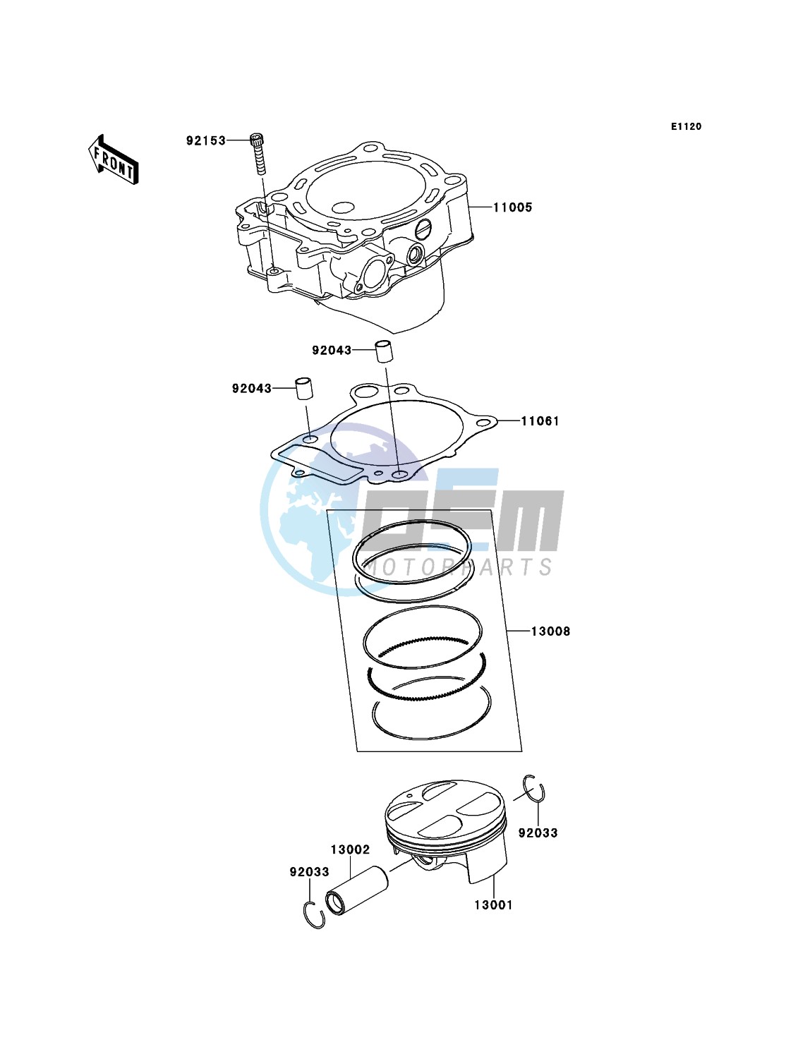 Cylinder/Piston(s)