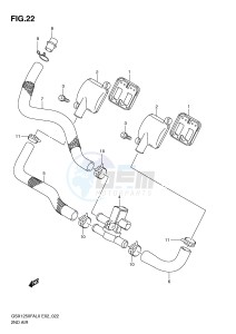 GSX1250FA (E2) drawing 2ND AIR