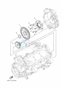 YXZ1000E YXZ1000R (B5J7) drawing STARTER CLUTCH