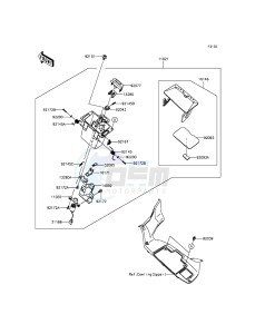 1400GTR ABS ZG1400EGF FR GB XX (EU ME A(FRICA) drawing Front Box