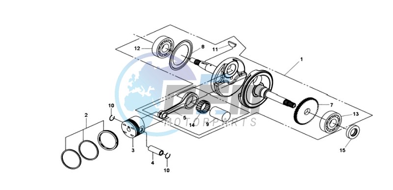 CRANKSHAFT / PISTON / PISTON RING