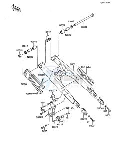 KX 60 A [KX60] (A1-A2) [KX60] drawing SWING ARM