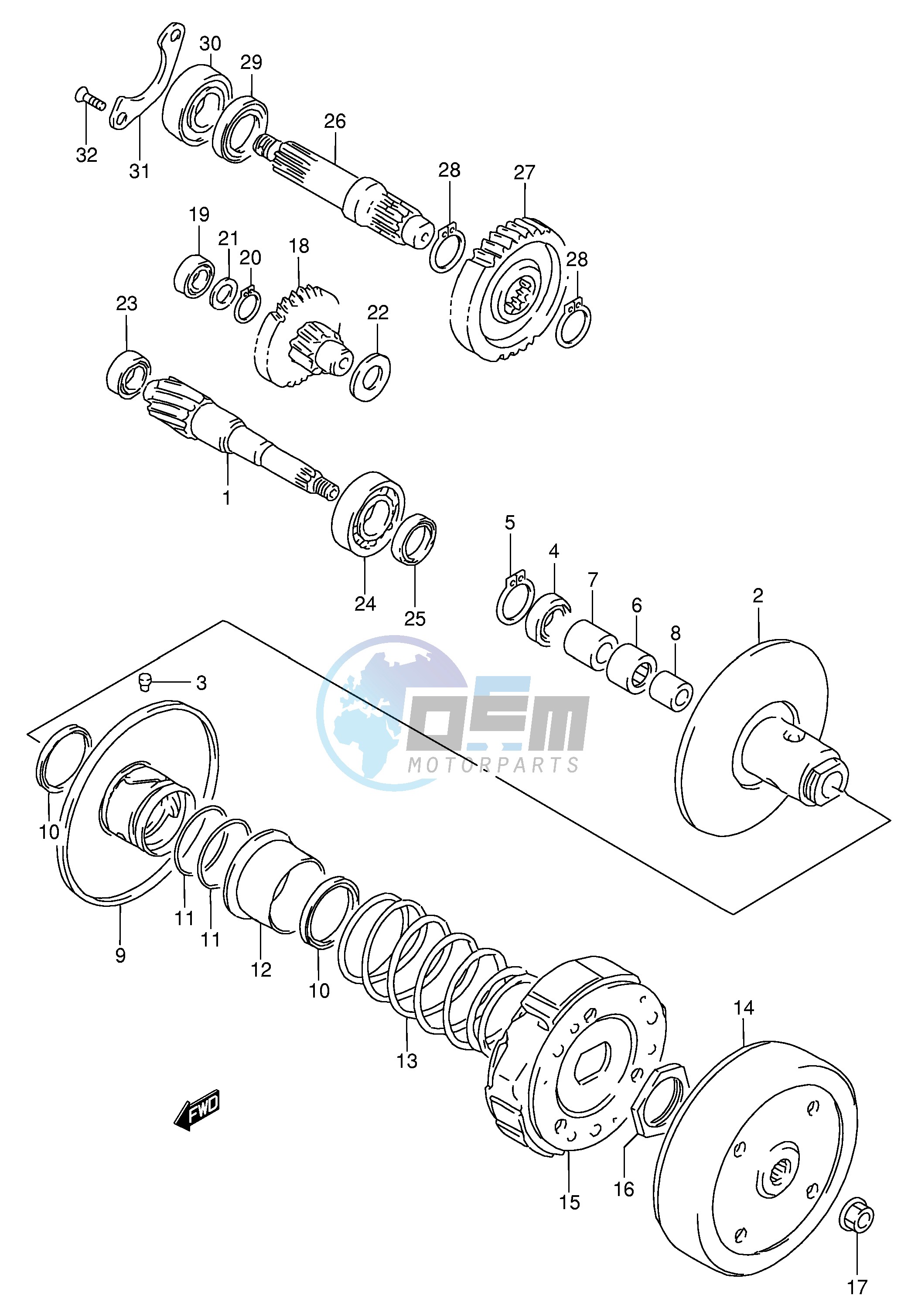 TRANSMISSION (2)(E.NO.A129-153741~,A130-154320~)