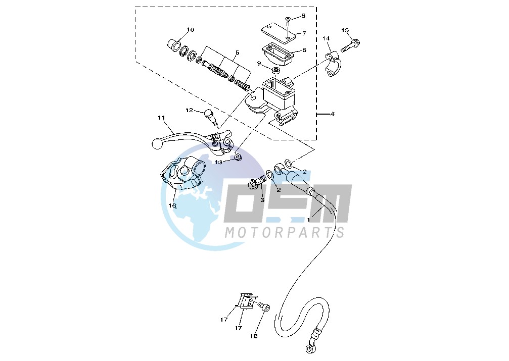 FRONT MASTER CYLINDER