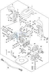 DF 200AP drawing Top Mount Dual