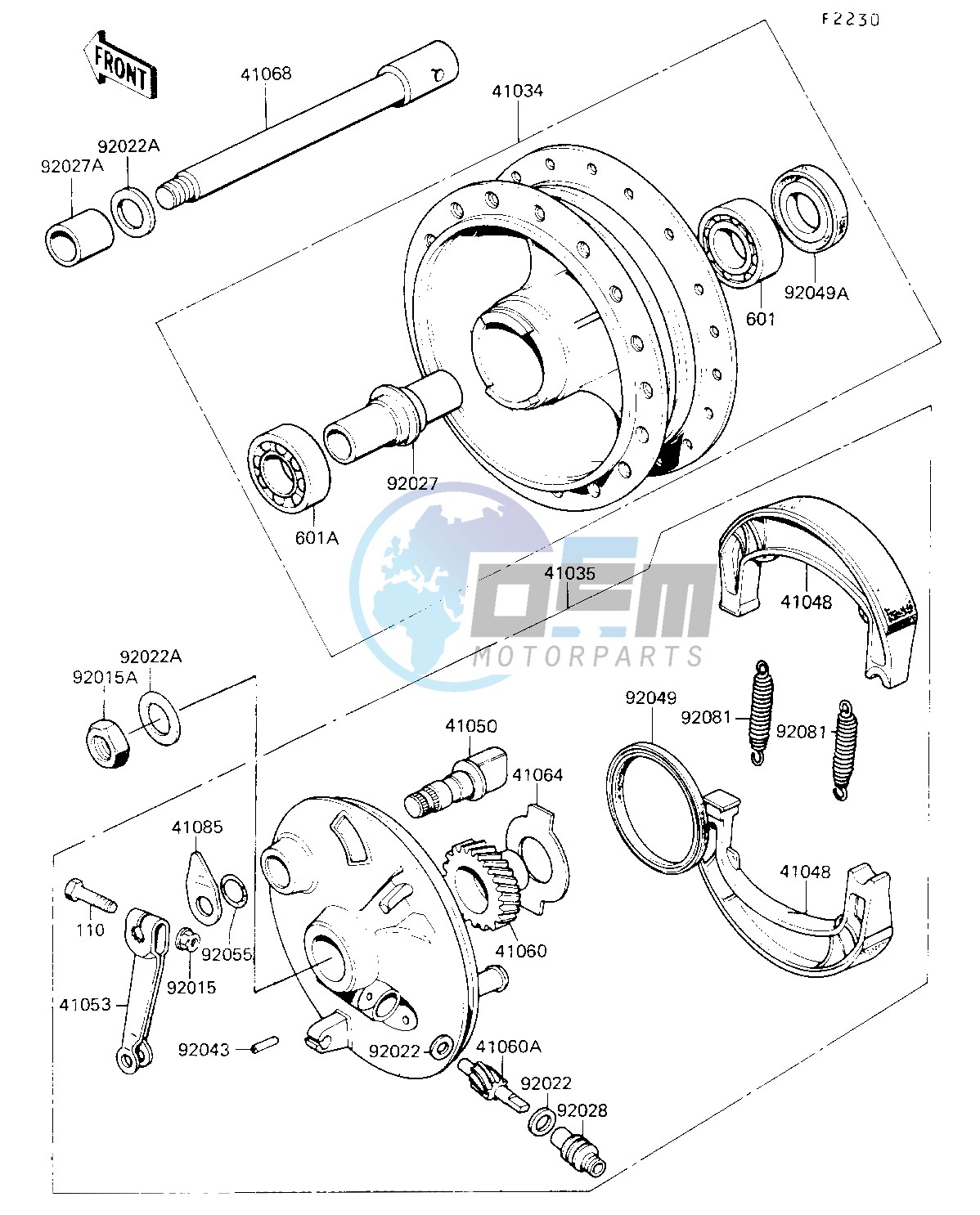 FRONT HUB