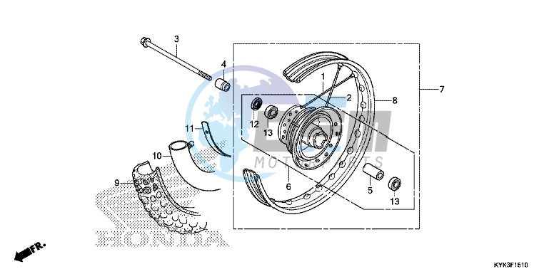 FRONT WHEEL