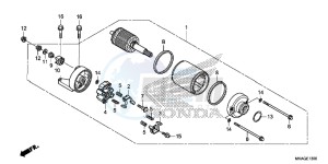 NC750SAG NC750S Europe Direct - (ED) drawing STARTING MOTOR