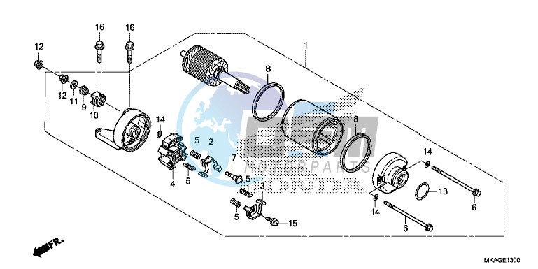 STARTING MOTOR