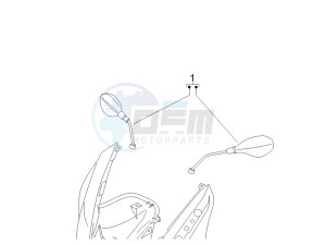 Nexus 250 e3 drawing Mirrors