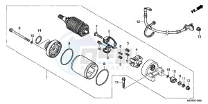 NT700VAB drawing STARTING MOTOR