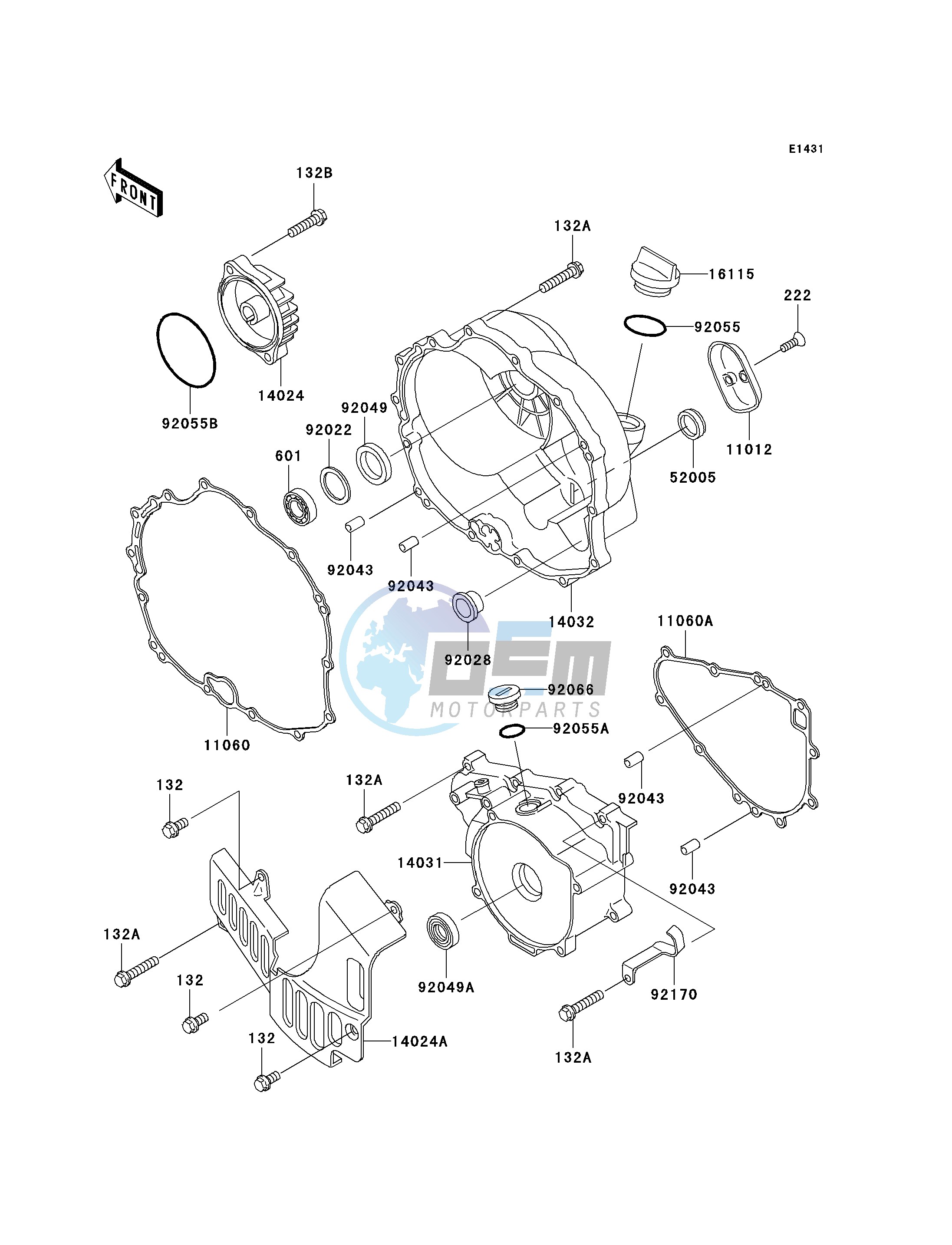 ENGINE COVER-- S- -