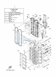 F100BETX drawing CYLINDER--CRANKCASE-2