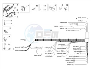 RSV4 1000 RR E4 ABS (EMEA, LATAM) drawing Central electrical system