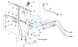 SXV 450-550 2009-2011 drawing Oil tank I