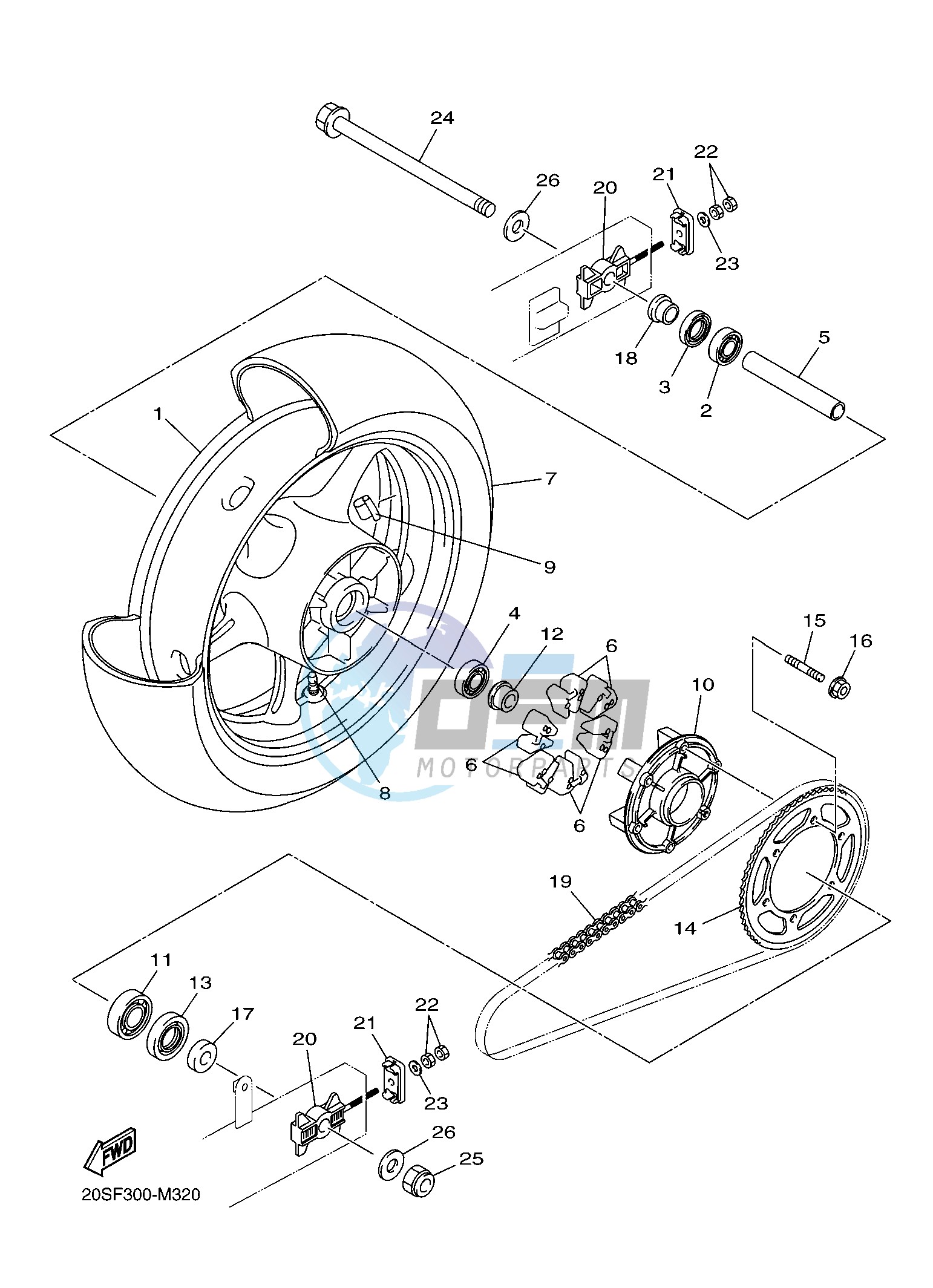 REAR WHEEL