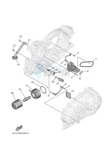 XP530E XP530E-A TMAX ABS (BV12) drawing OIL PUMP