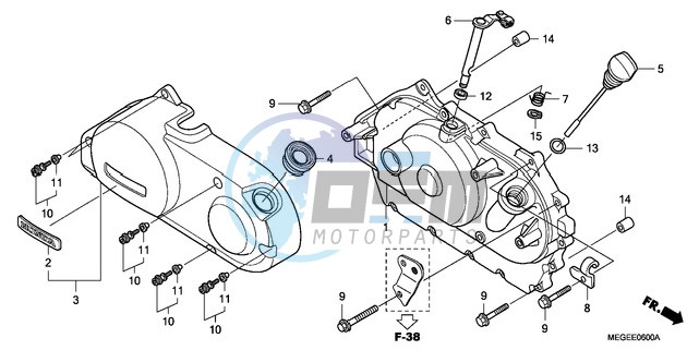 RIGHT CRANKCASE COVER