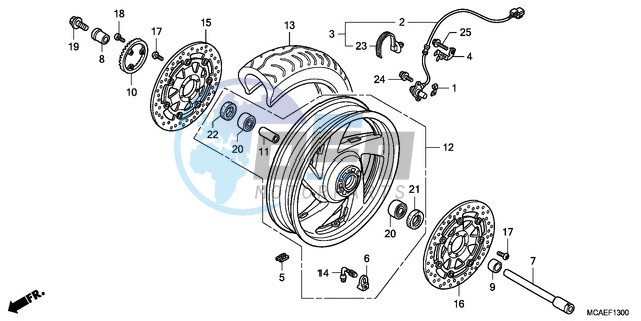 FRONT WHEEL